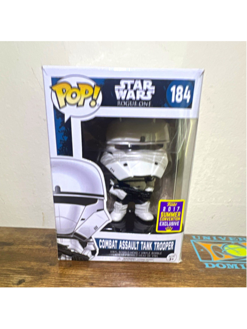 Funko Pop! Star Wars Rogue One Combat Assault Tank Trooper #184 Vinyl 2017